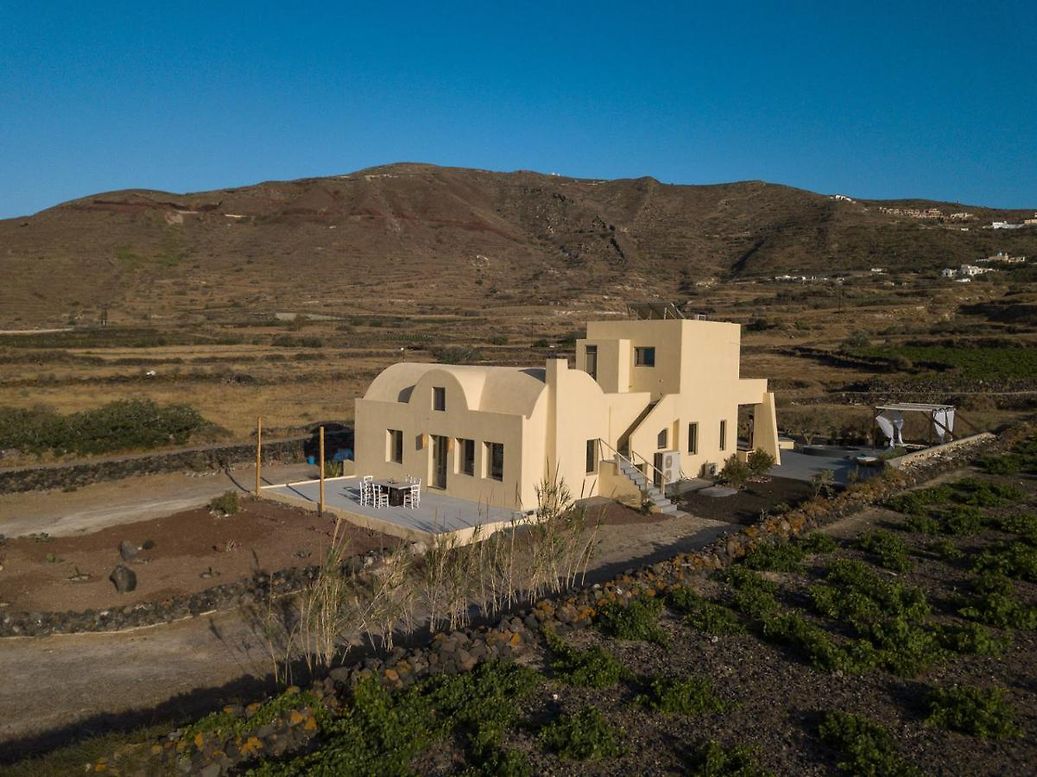 Aerial view of property